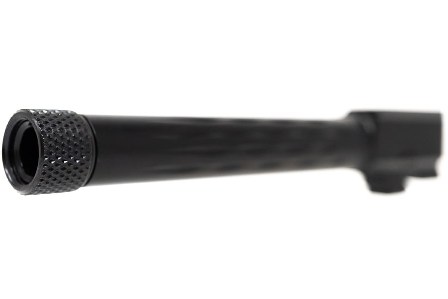 Faxon Firearms Faxon Match Series Flame Fluted Threaded Barrel for G17 Gen 5 9mm Nitride